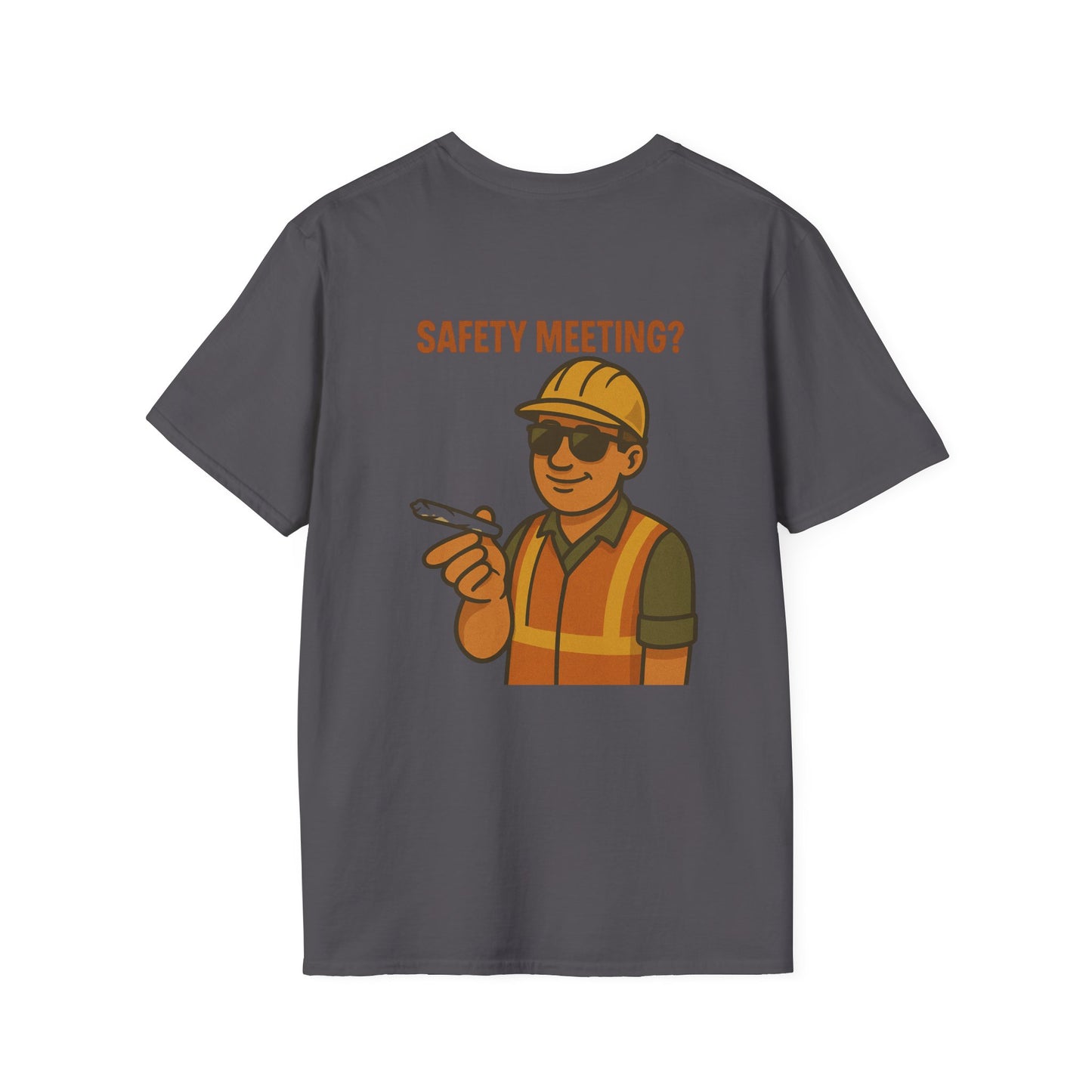 Funny Safety Meeting T-Shirt - Unisex Softstyle Tee