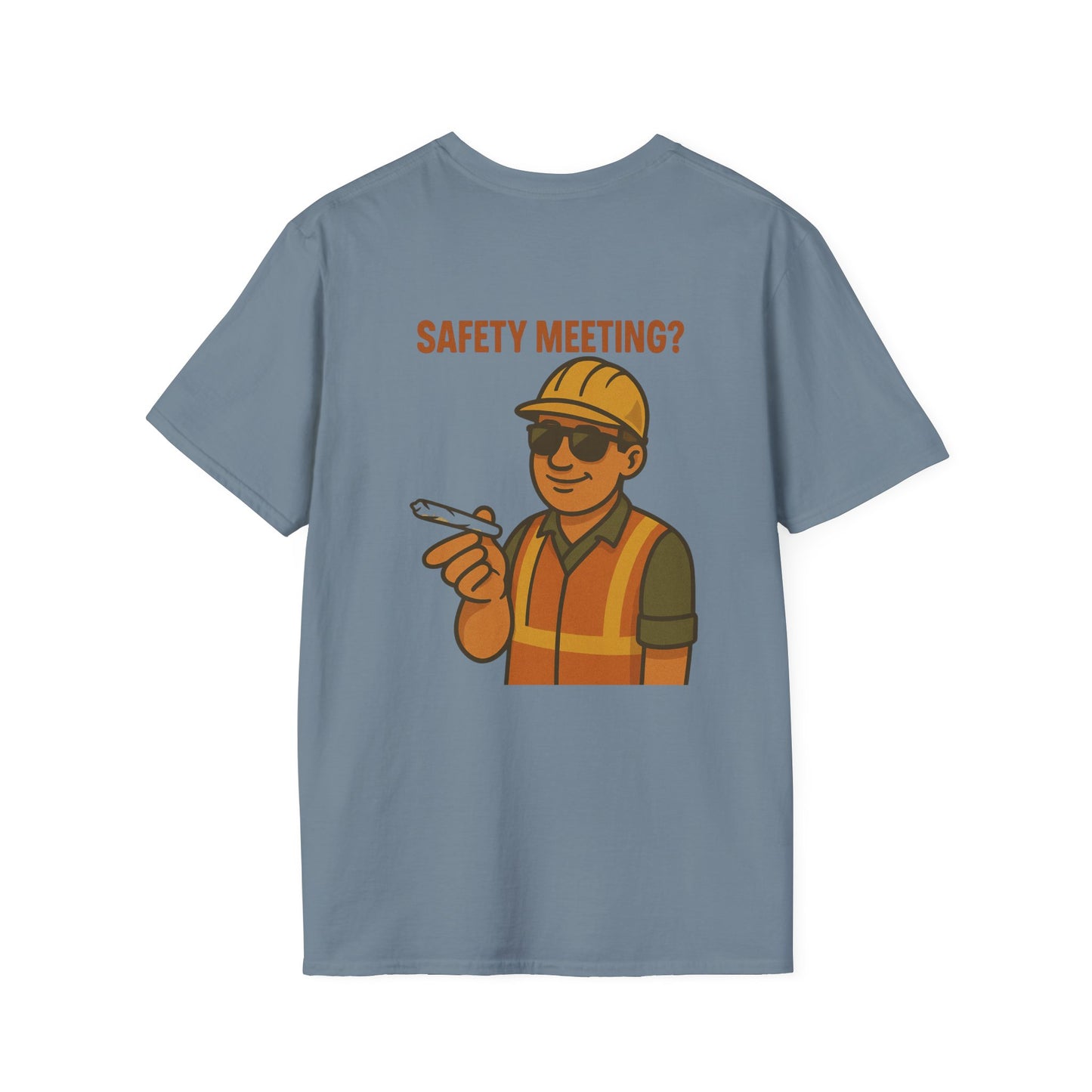 Funny Safety Meeting T-Shirt - Unisex Softstyle Tee