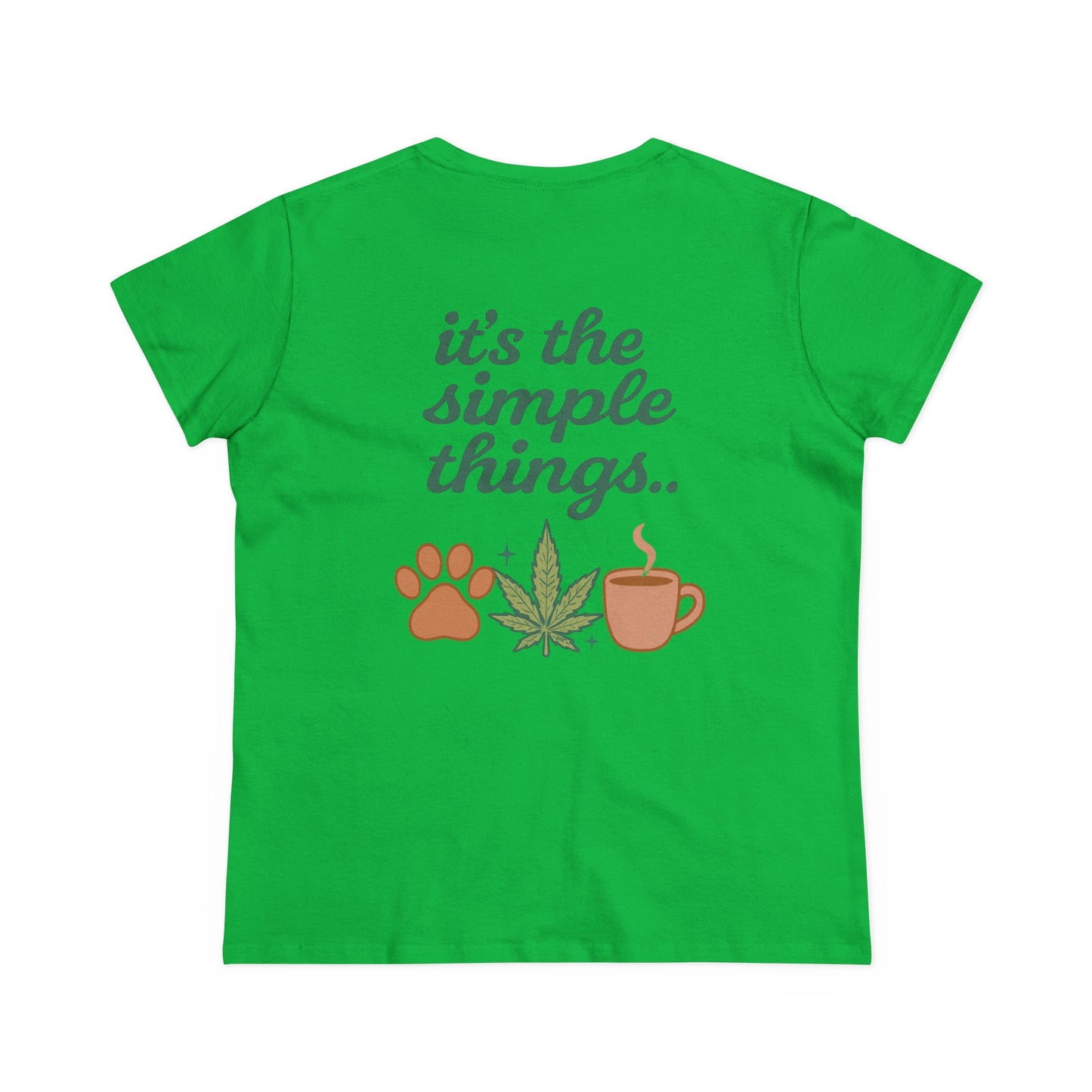Simple Things Cotton Tee - Minimalist Design for Nature Lovers