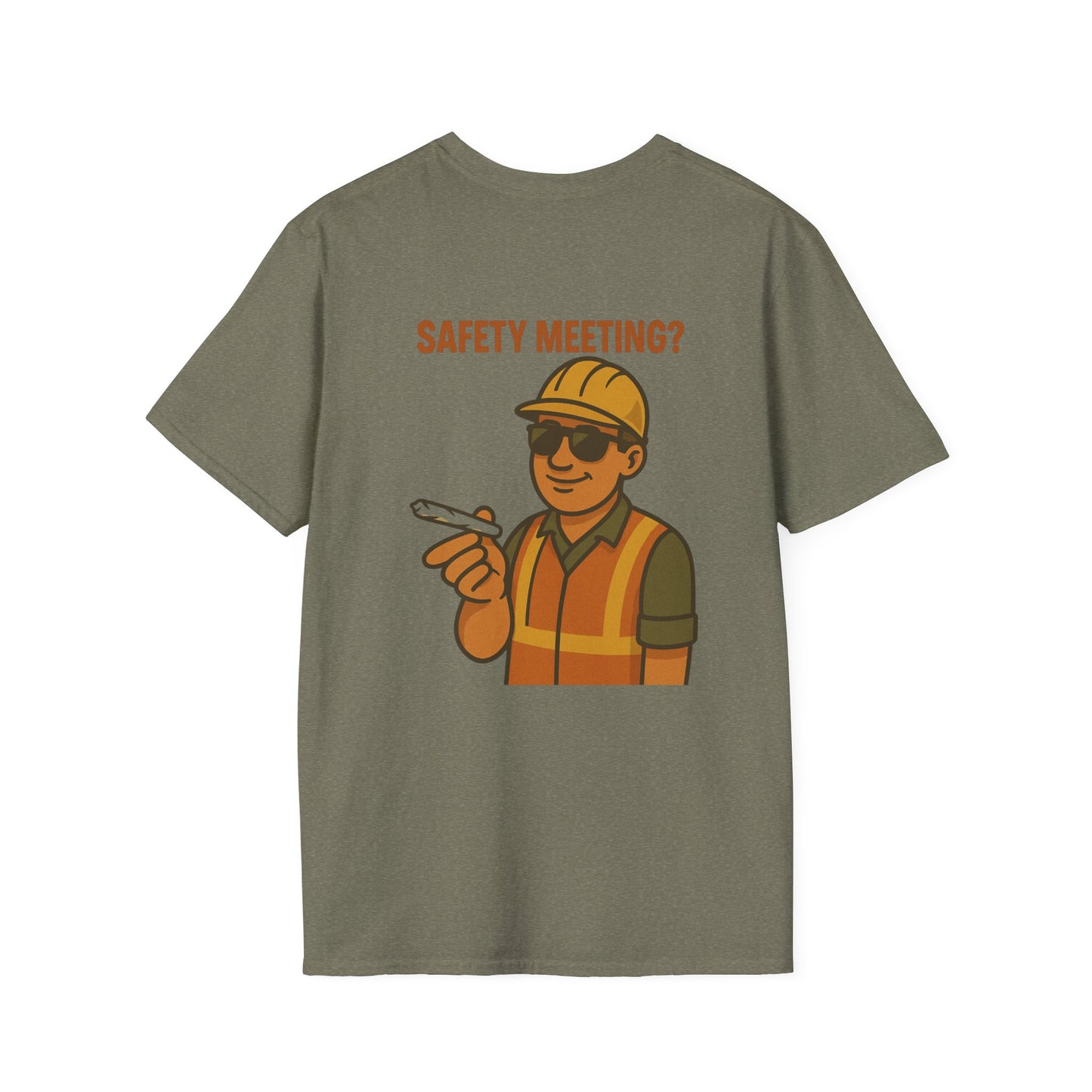 Funny Safety Meeting T-Shirt - Unisex Softstyle Tee