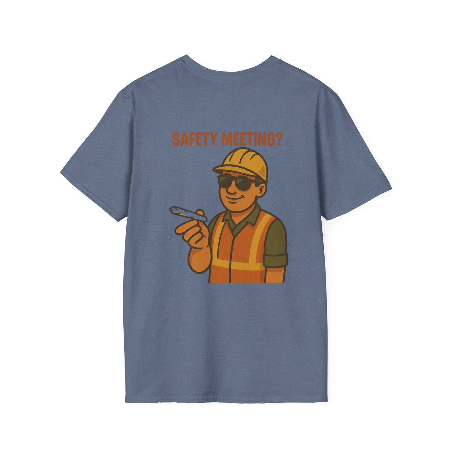Funny Safety Meeting T-Shirt - Unisex Softstyle Tee