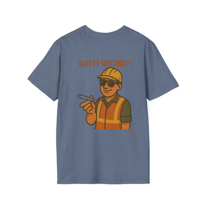 Funny Safety Meeting T-Shirt - Unisex Softstyle Tee